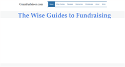 Desktop Screenshot of grantadviser.com